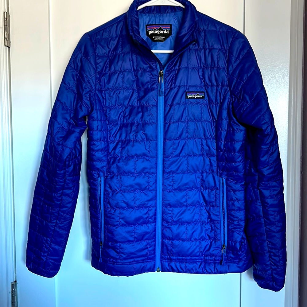 Beautiful blue jacket- hardly used